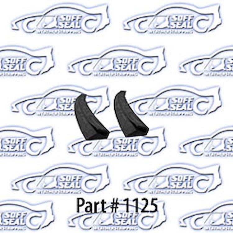 Vertical Seal, Side Sliding Window 55-57 Chevrolet Nomad, Pontiac Safari, Station Wagon