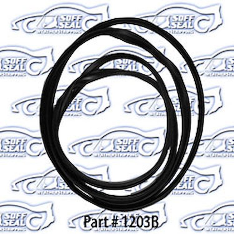 Rear Glass Channel 55 Chevrolet 150, 2 Door, 4 Door, Sedan