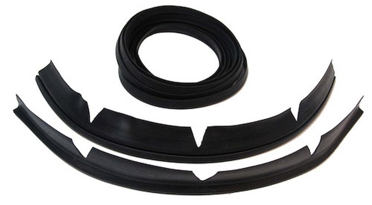 Glass Setting Channel, Doors Only 55-57 Chevrolet, Pontiac Safari, Oldsmobile, 2 Door Hardtop