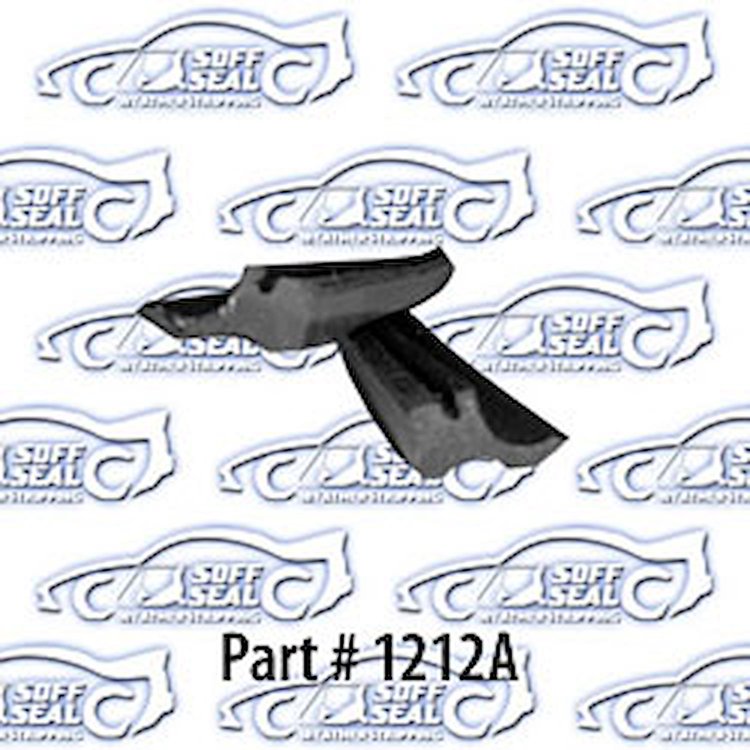 Quarter Glass Vertical Seals 53-57 Chevrolet Belair 49-52 Styleline, Pontiac 2 Door Hardtop Convertible