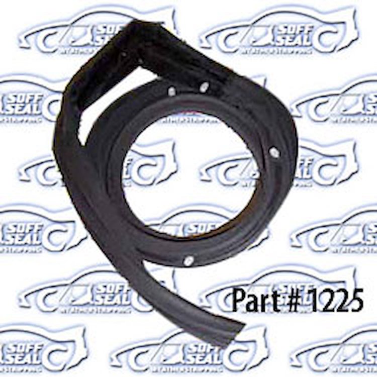Lower Gate Weatherstrip W/ Clips and Molded Corners