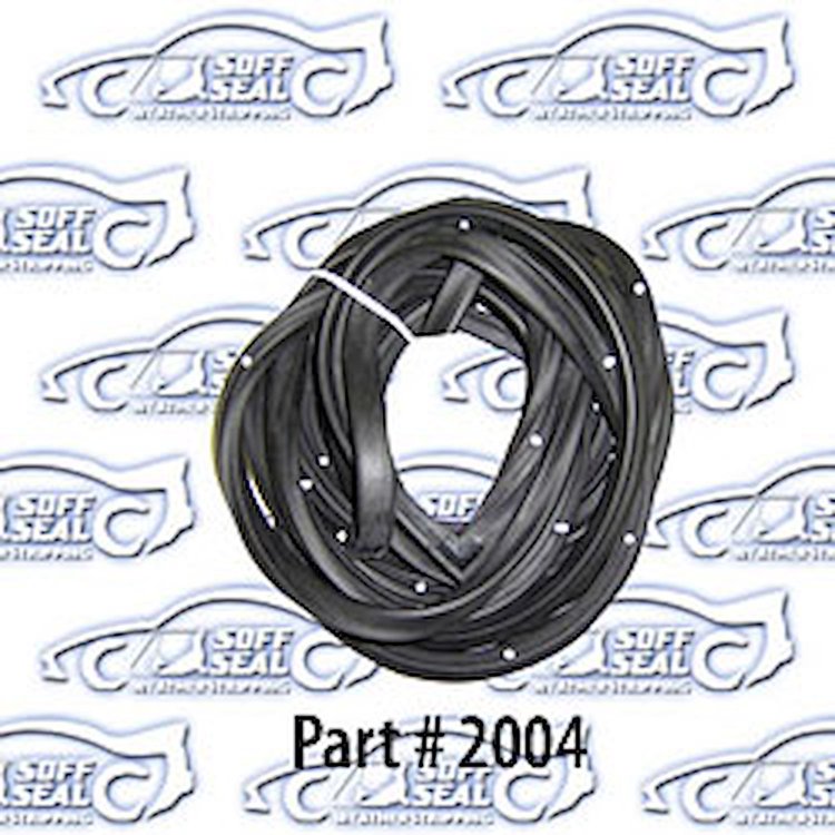 Door Weatherstrip W/ Molded Corner 58 Chevrolet Bel Air, Delray, Pontiac Chieftain, Catalina, 2 Door Sedan
