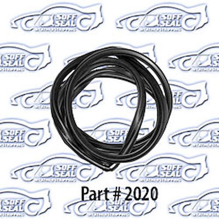 Windshield Gasket 63-64 Chevrolet, Cadillac, Olds, Buick, Pontiac 2 Door Sedan Station Wagon
