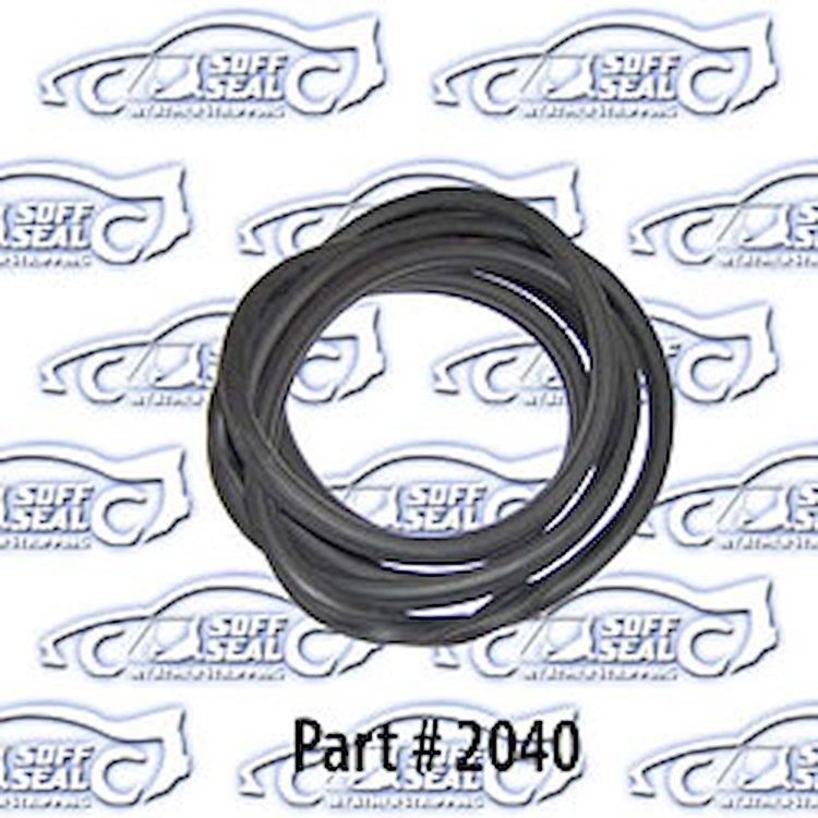 Glass Channel - Front 58 Chevrolet Impala, Cadillac, Oldsmobile, Buick, Pontiac 2 Door Hardtop