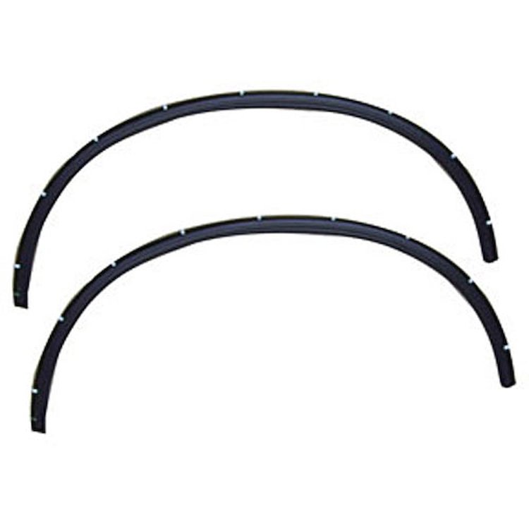 Roofrail Weatherstrip W/ Clips 58 Chevrolet Impala, Cadillac, Oldsmobile, Buick, Pontiac 2 Door Hardtop