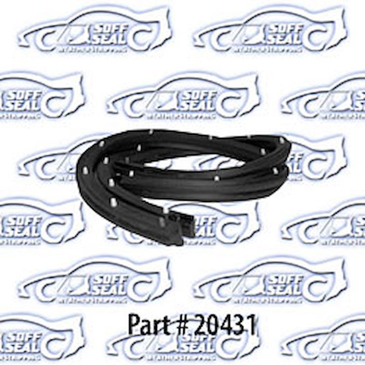 Roofrail Weatherstrip 58 Chevrolet Belair Sport Coupe, Pontiac Chieftain 2 Door Hardtop