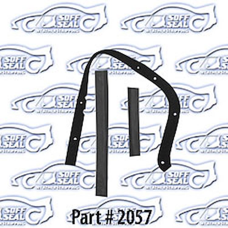 Anti-Squeak Fender Seals 58 Chevrolet Delray Biscayne Impala Belair