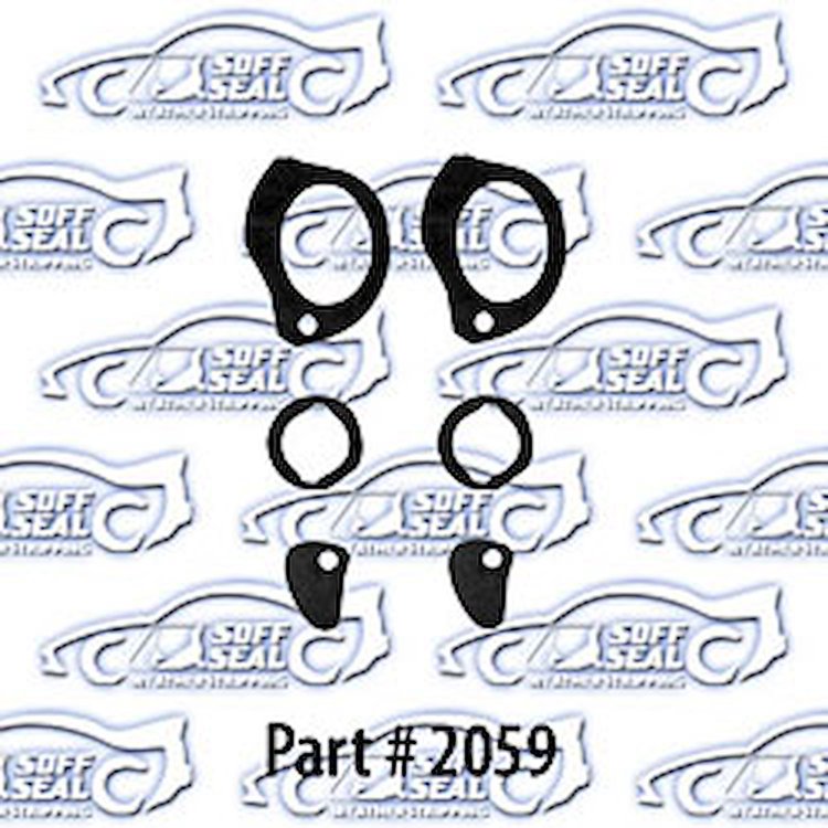 Door Handle and Lock Gaskets 58 Chevrolet Pontiac