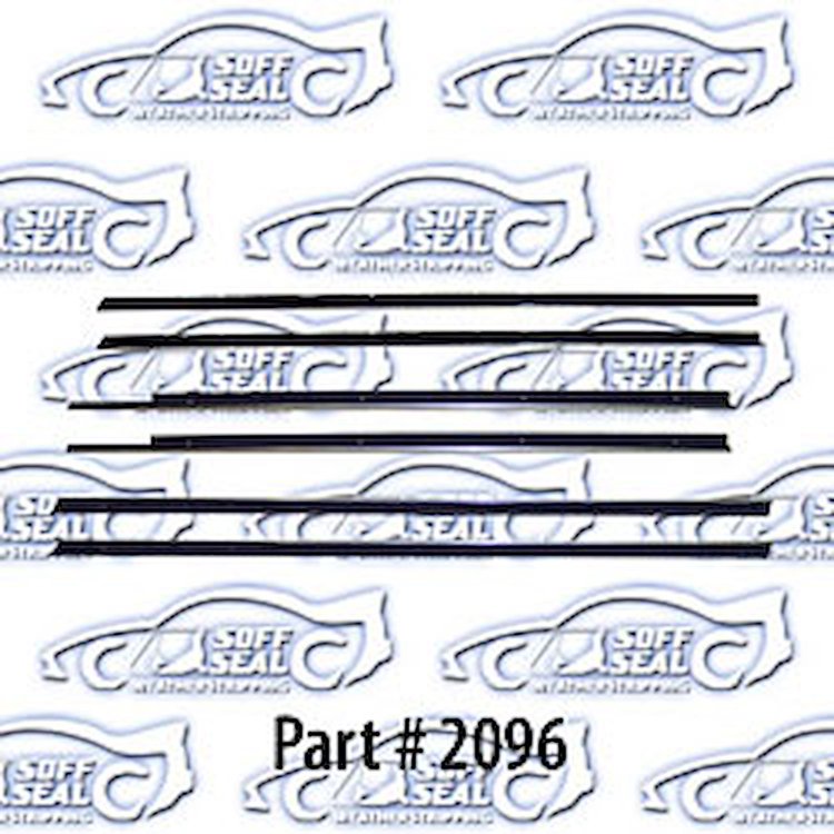 Window Weatherstrip Replacement Style 59-60 Chevrolet Impala, Convertible