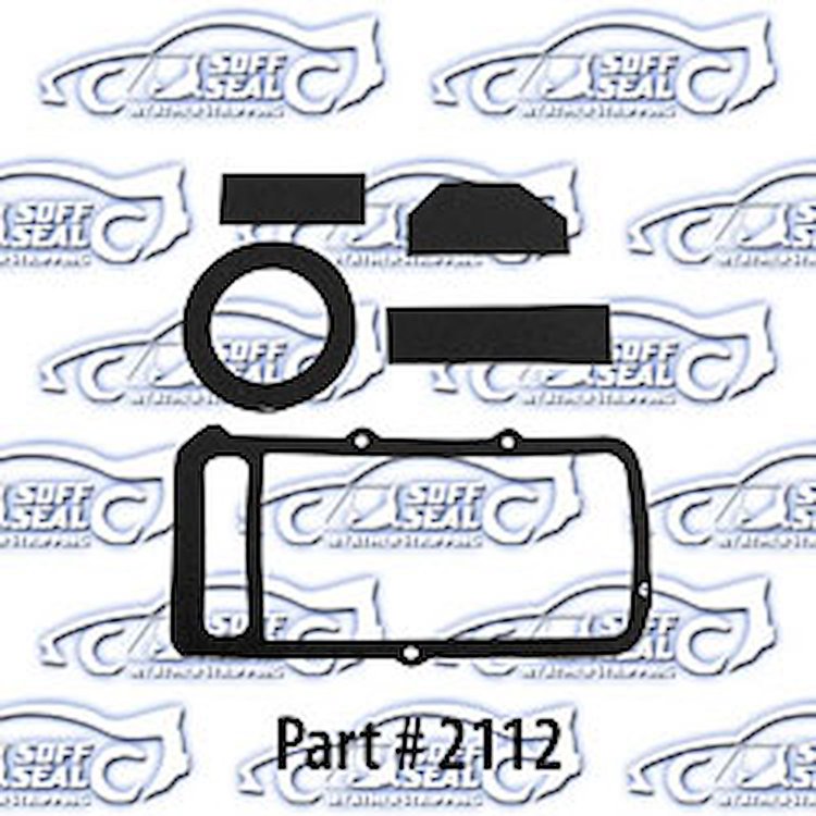 Heater Box Kit Non A/C, 7 Piece