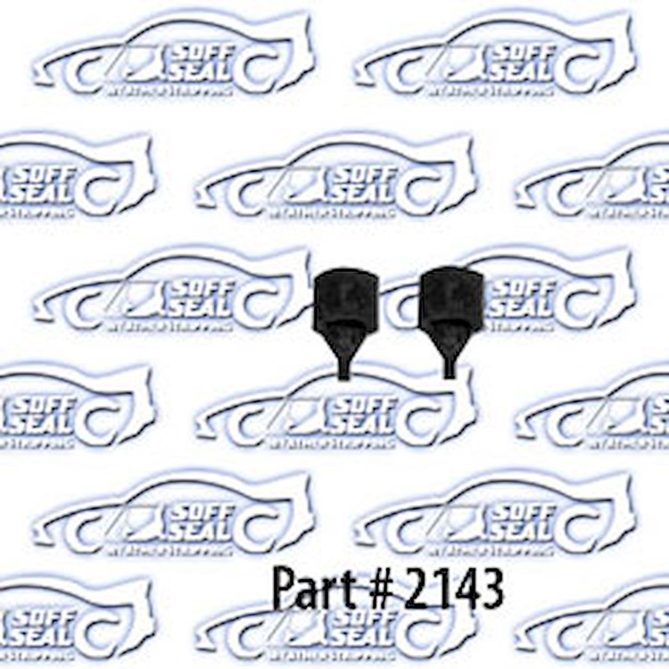 Gas Door Bumpers 62-64 Chevrolet Biscayne, Belair, Impala, Cadillac, Oldsmobile, Buick, Pontiac