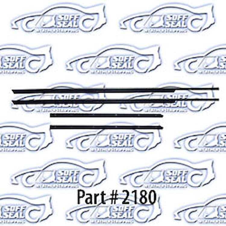 Window Weatherstrip Replacement Style 63-64 Chevrolet Impala 2 Door Hardtop