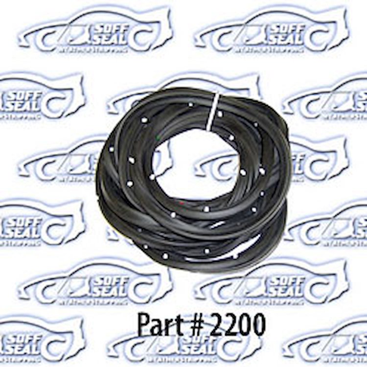 Door Weatherstrip W/ Clips 59-60 Chevrolet El Camino