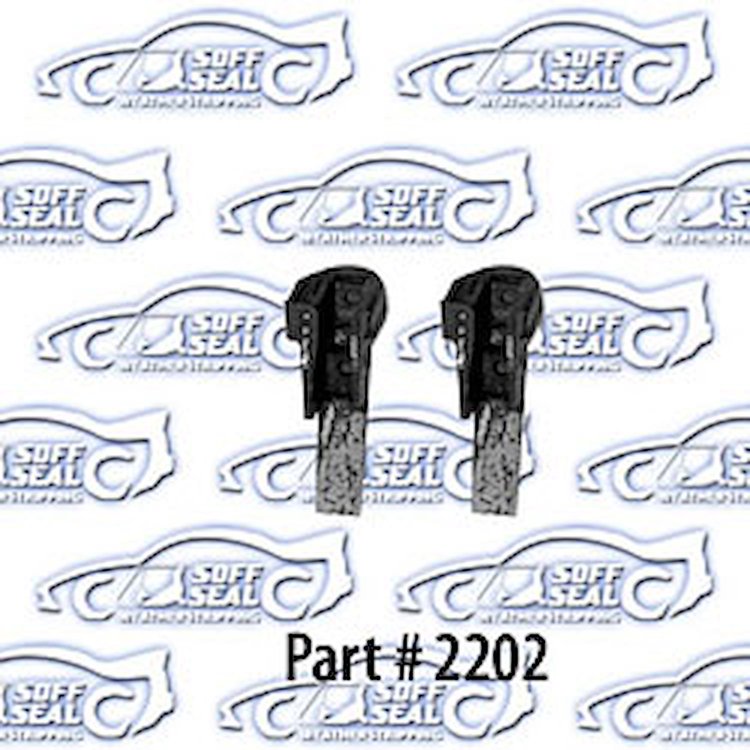 Upper Vent Window Bumpers 59-60 Chevrolet, Pontiac, Oldsmobile, Cadillac, Buick Full Size 2 Door Hardtop