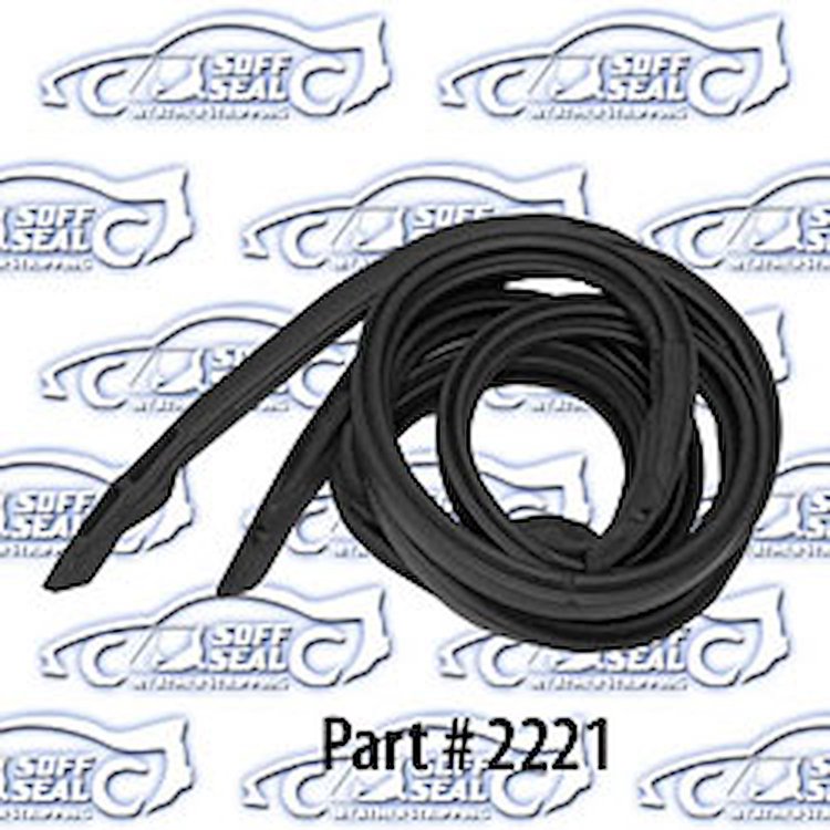 Roofrail Weatherstrip 71-74 Chevrolet Caprice, Impala, Buick Lesabre, Centurion, Oldsmobile 88, Pontiac 4 Door Hardtop