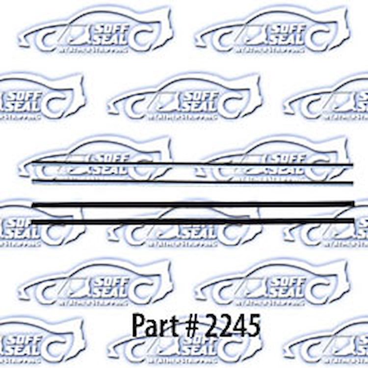Vent Window Division Bar Channel 62-67 Chevrolet II Nova, Oldsmobile, Buick, Pontiac 2 Door, 4 Door, Convertible