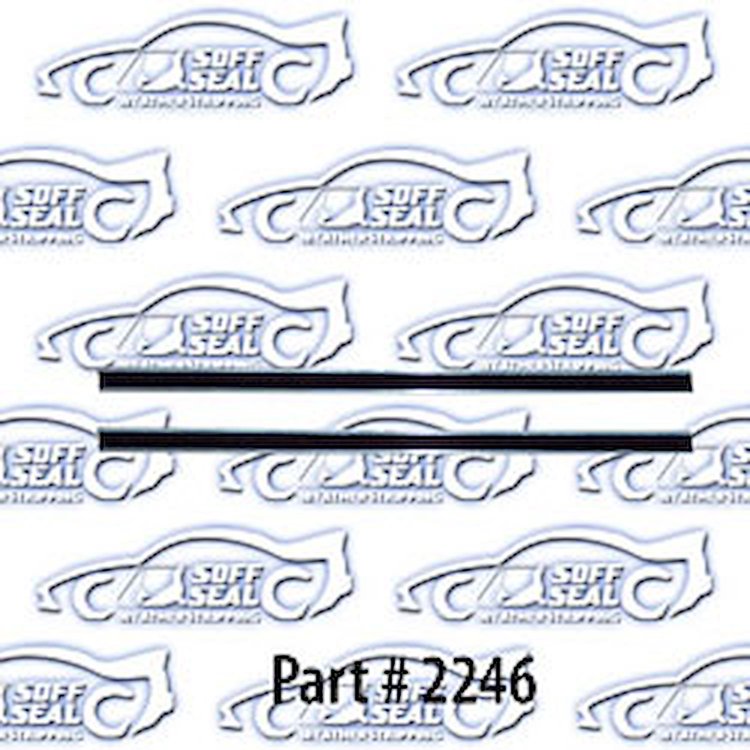 Vent Window Division Bar Channel Upper - 16" Long