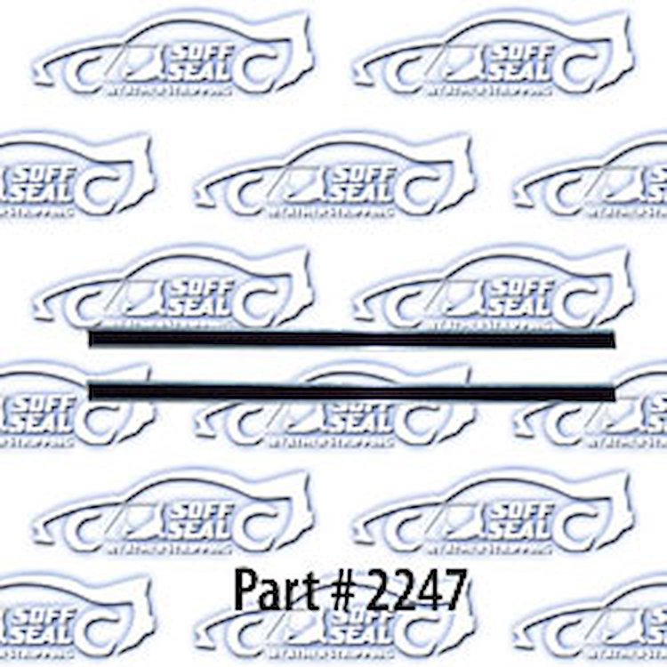 Vent Window Division Bar Channel Lower - 16" Long