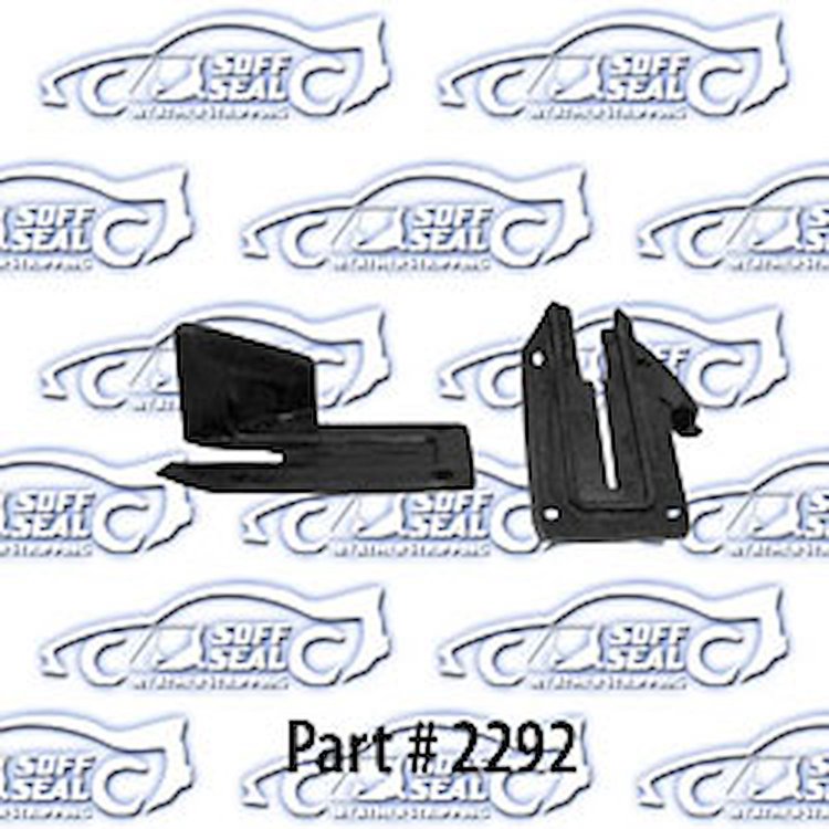 Quarter Window U-Jamb 67-68 Chevrolet Impala, Cadillac Calais, Deville, Pontiac