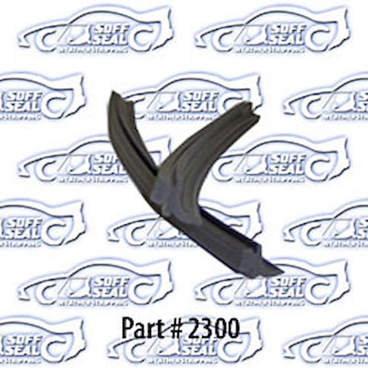 Quarter Window Seals 58-64 Chevrolet, Cadillac, Oldsmobile, Buick 2 Door Hardtop, Convertible
