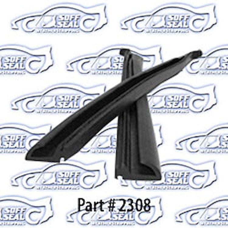 Quarter Window Seals 71-76 Chevrolet, Oldsmobile, Buick, Pontiac 2 Door Hardtop, Convertible