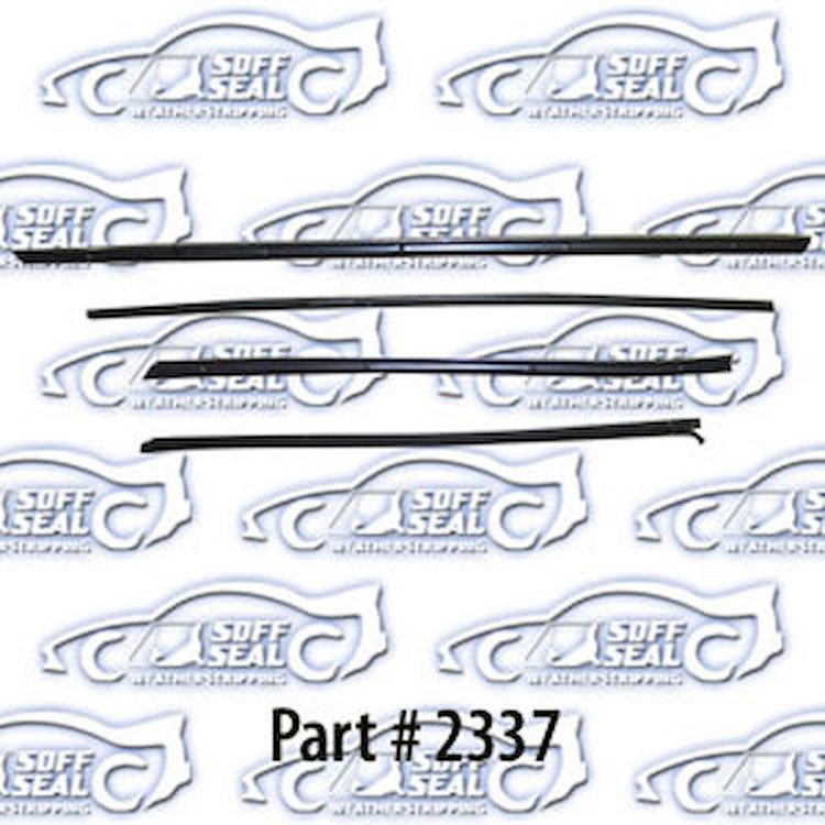 Window Weatherstrip Replacement Style 66 Chevrolet Impala 2 Door Hardtop
