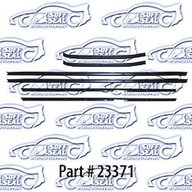Window Weatherstrip Replacement Style 66 Chevrolet Caprice Custom 2 Door Hardtop