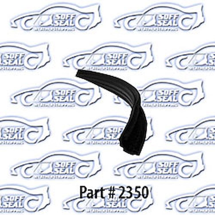 Glass Run Channel - Front Window 65-68 Chevrolet, Cadillac, Oldsmobile, Buick, Pontiac 2 Door Hardtop Convertible