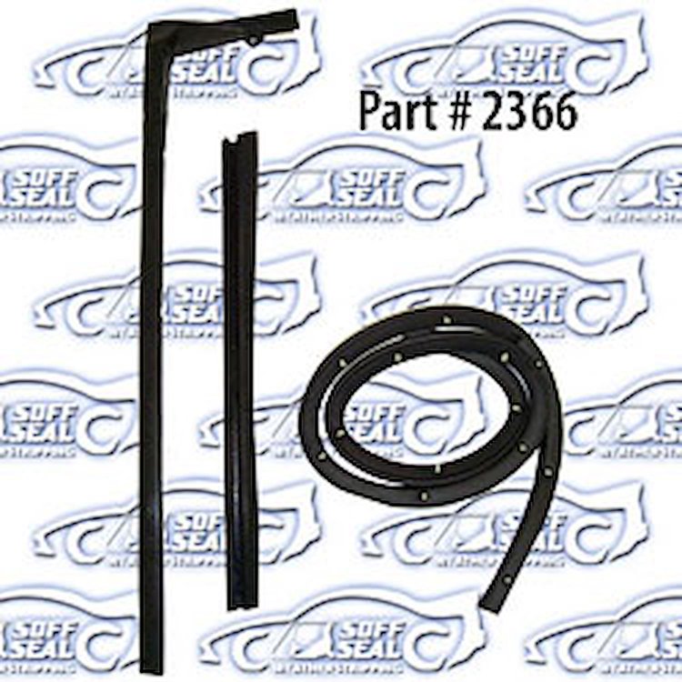 Weatherstrip kit for convertible top W/ Header Seal