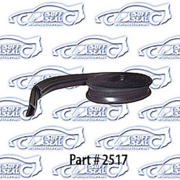 Door Glass Run Channel - Upper, Rear 65-72 Chevrolet, Buick, Oldsmobile, Pontiac