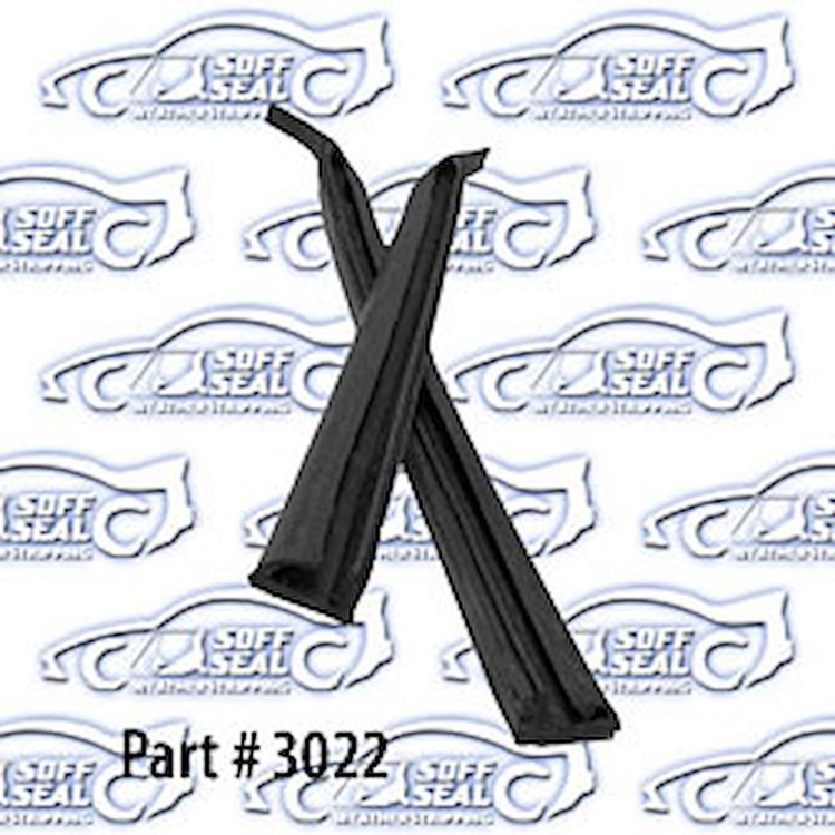 Quarter Window U-Jambs 1967-69 Chevy Camaro, Pontiac Firebird