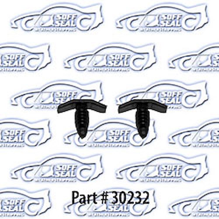 Hood To Cowl Seal 18pc Clip Kit, Plastic 70-81 Chevrolet Camaro, Pontiac Firebird