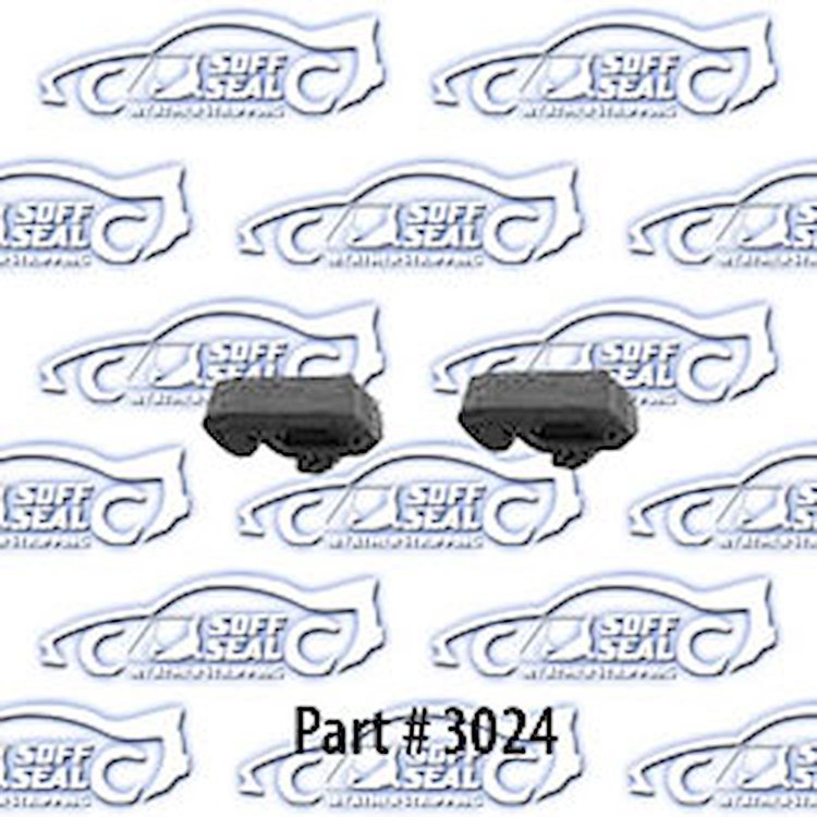 Hood Side Bumper - 2 Pr. Required 67-69 Chevrolet Camaro, Chevelle