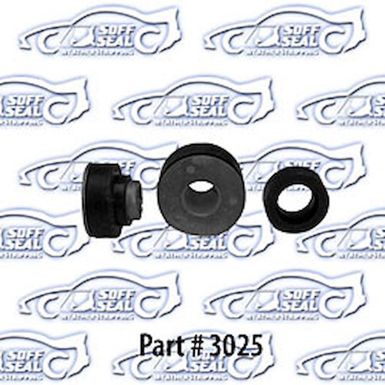 Body Mount Set - W/ Steel Sleves 67-72 Chevrolet Camaro, Pontiac Firebird