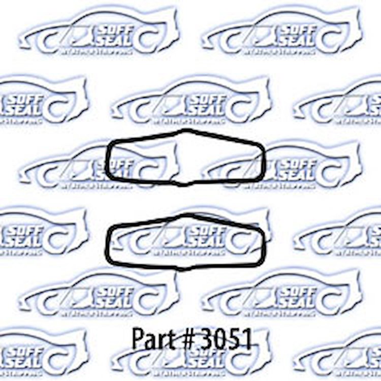 Front & Rear Side Marker Gasket Set 70-73 Chevrolet Camaro Coupe