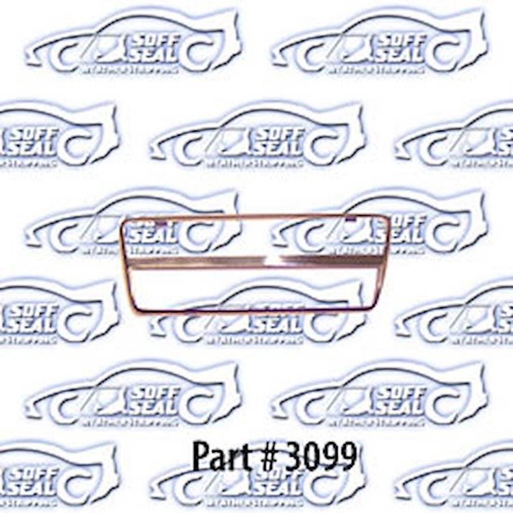 Automatic Brake Pedal Trim Plate 67-69 Chevrolet Camaro