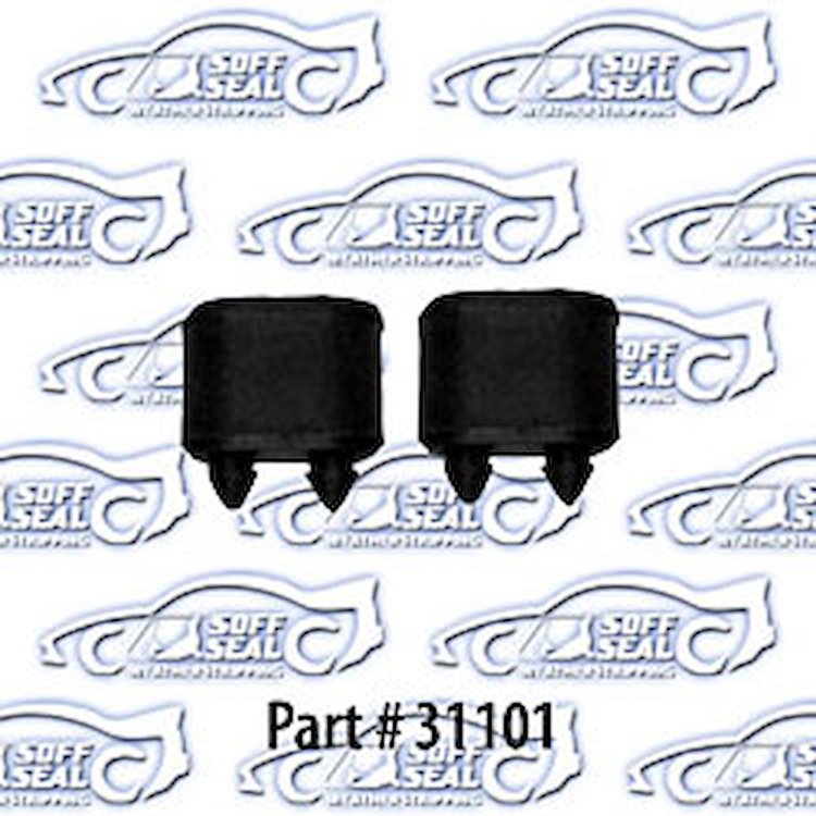 Door Bumpers 67-69 Chevrolet Camaro, Pontiac Firebird 2 Door Hardtop Convertible