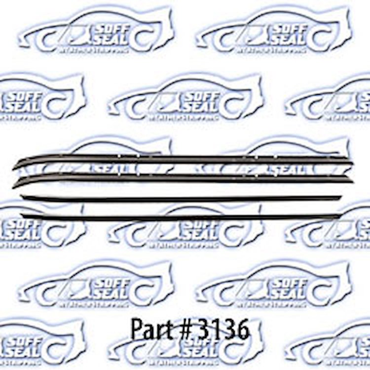 SoffSeal Window Glass Seals - Chevy/GMC
