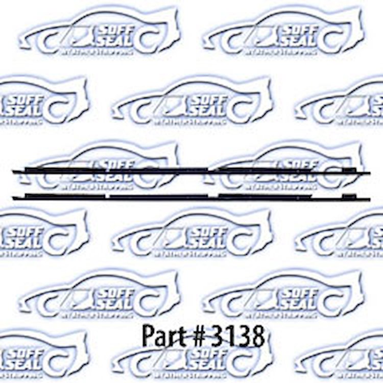 Window w/Strips - Outers Chevy, Pontiac, Camaro, Firebird