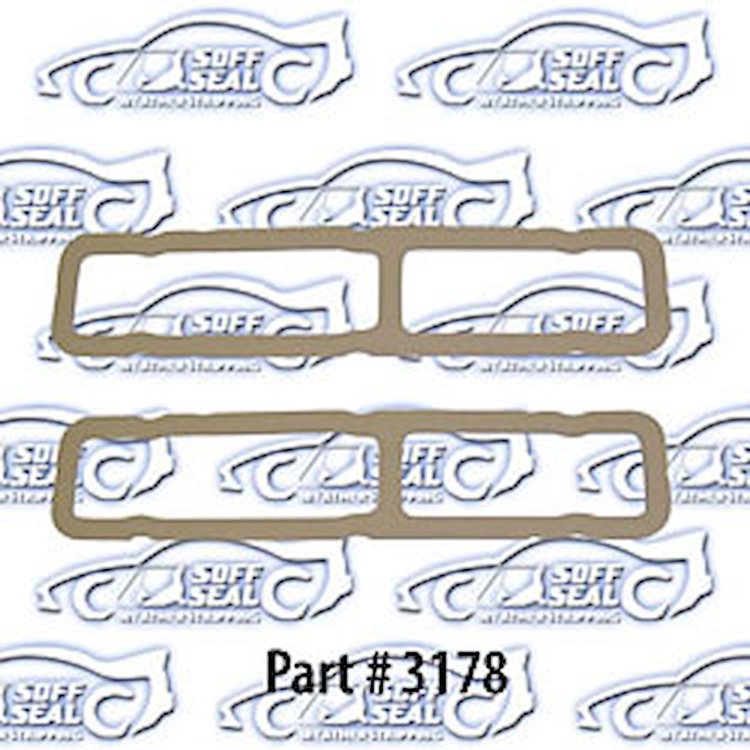 Taillight Lens Gasket 67-68 Camaro Standard RS 2 Door Hardtop Convertible