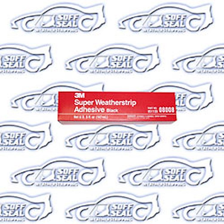 Black Weatherstrip Adhesive 5 oz