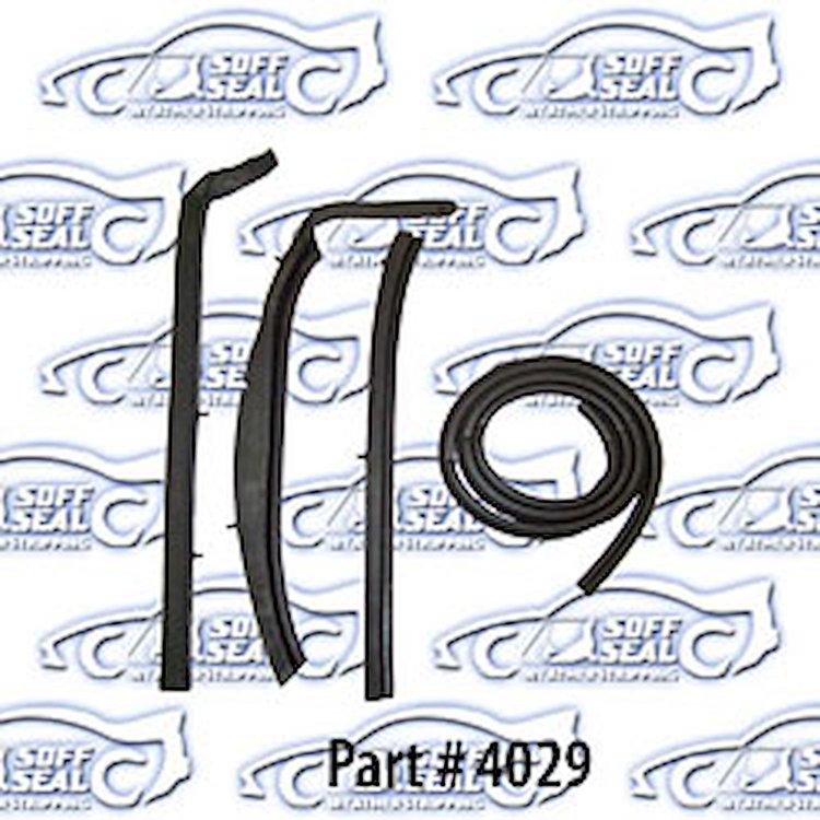 Weatherstrip kit for convertible top 62-63 Chevy II Nova