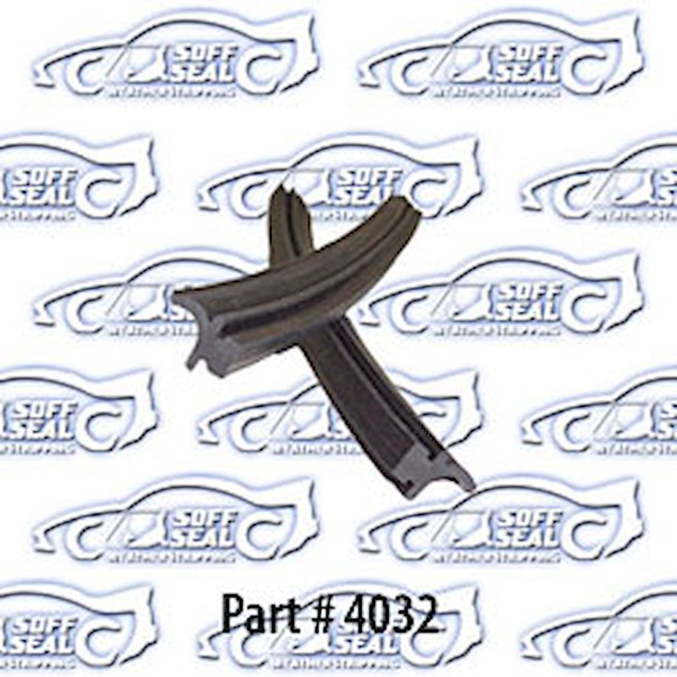 Quarter Window Seals 62-65 Chevrolet II Nova 2 Door Hardtop