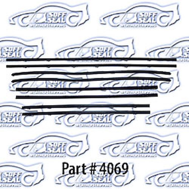 Window Weatherstrip Replacement Style 62-65 Chevrolet II Nova