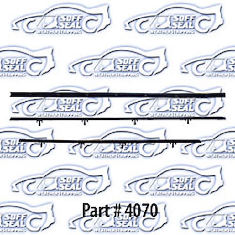 Window Weatherstrip Replacement Style 62-65 Chevrolet II Nova