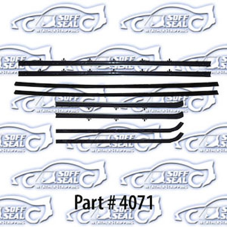 Window Weatherstrip Replacement Style 66-67 Chevrolet II Nova