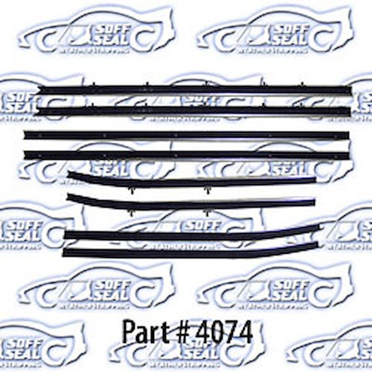 Window Weatherstrip Replacement Style 68-72 Chevrolet II Nova