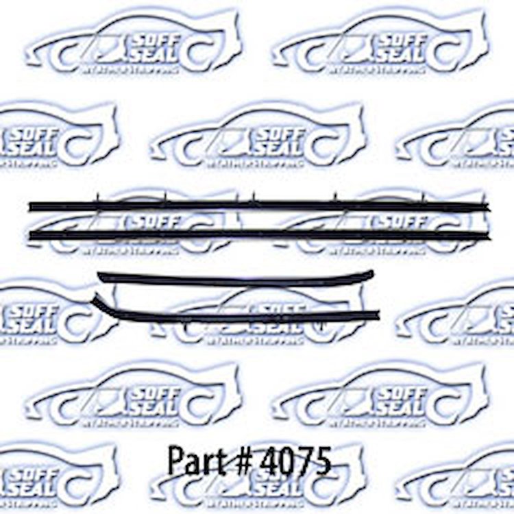 Window Weatherstrip Replacement Style 73-74 Chevrolet Nova 2 Door Sedan