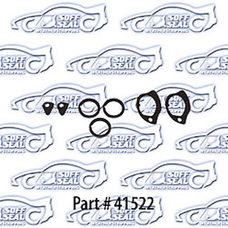 Door Handle & Lock Gasket Set 62-65 Chevrolet II Nova