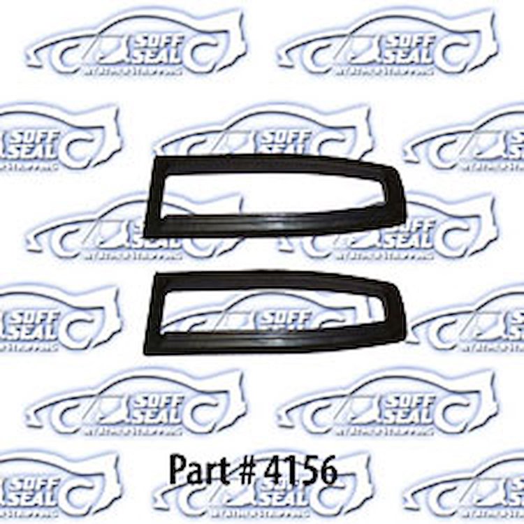 Taillight Bezel Seals 66-67 Chevrolet II Nova